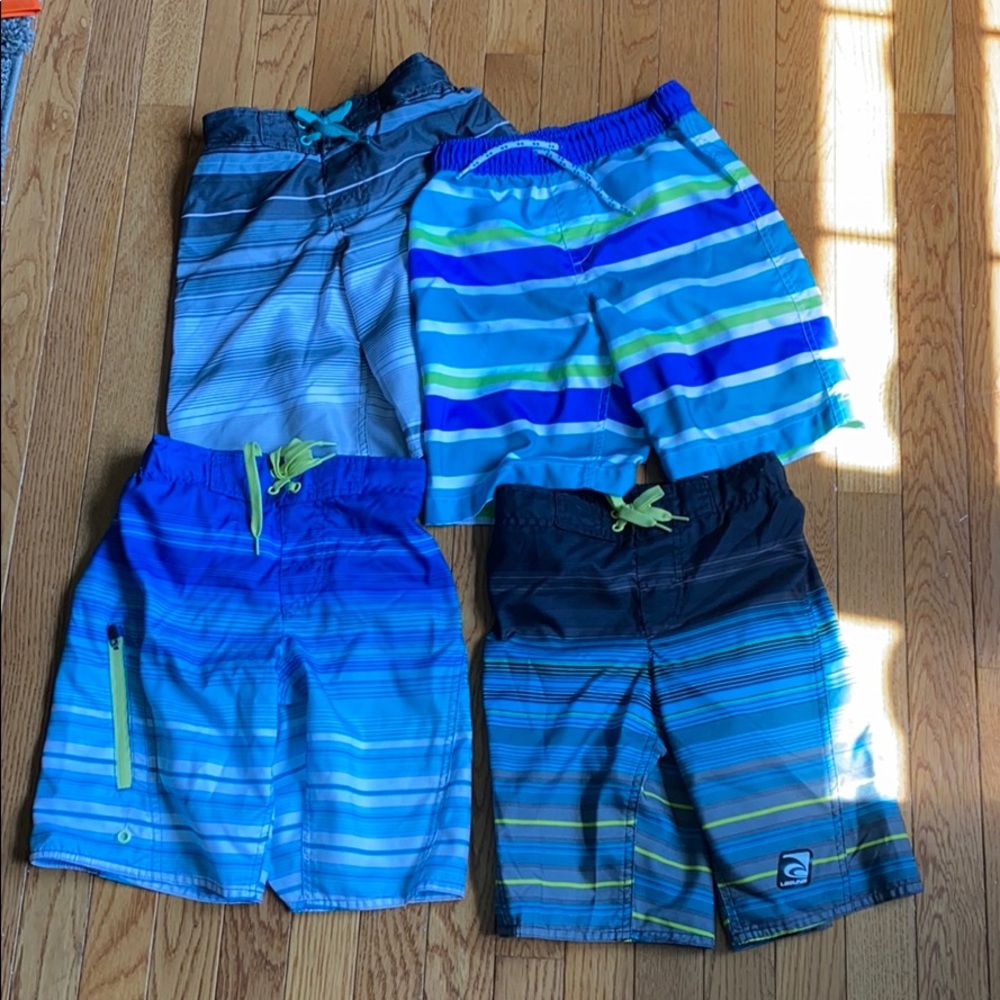 Boys size 8 swim trunk bundle